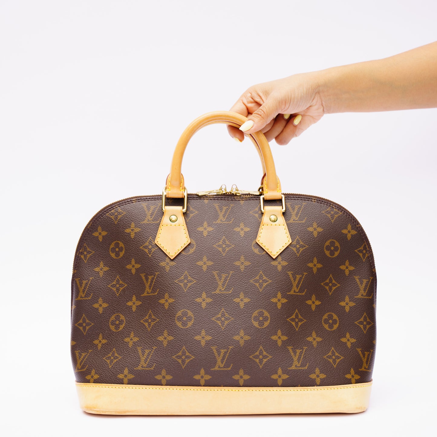 Louis Vuitton 1999 Alma PM  in Monogram Canvas BA1909