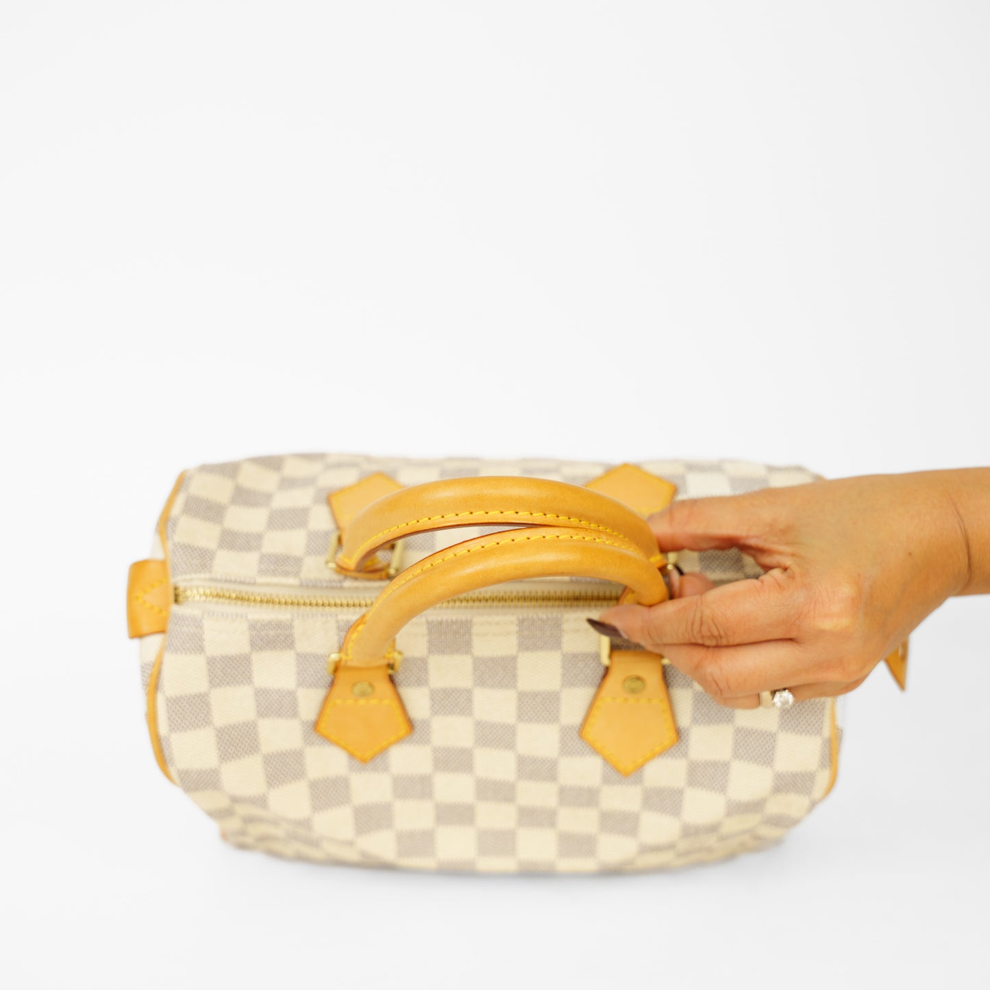 Louis Vuitton Speedy 25 in Damier Azure Canvas 061125B14