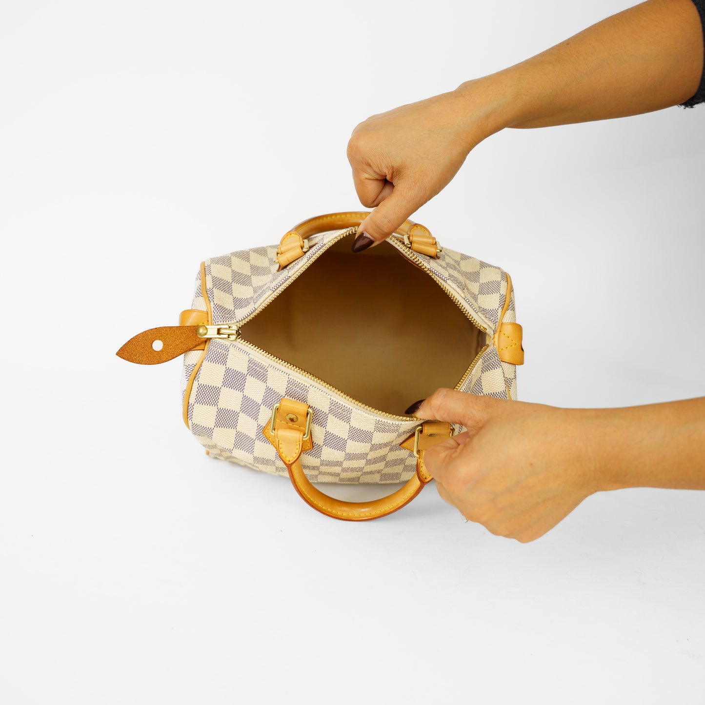 Louis Vuitton Speedy 25 in Damier Azure Canvas 061125B14