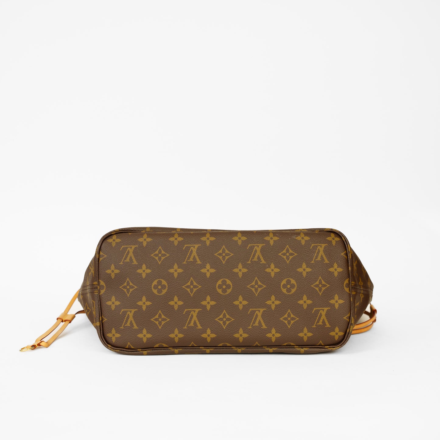 Louis Vuitton Neverfull MM in Monogram Canvas Dark Beige Interior 061125B16