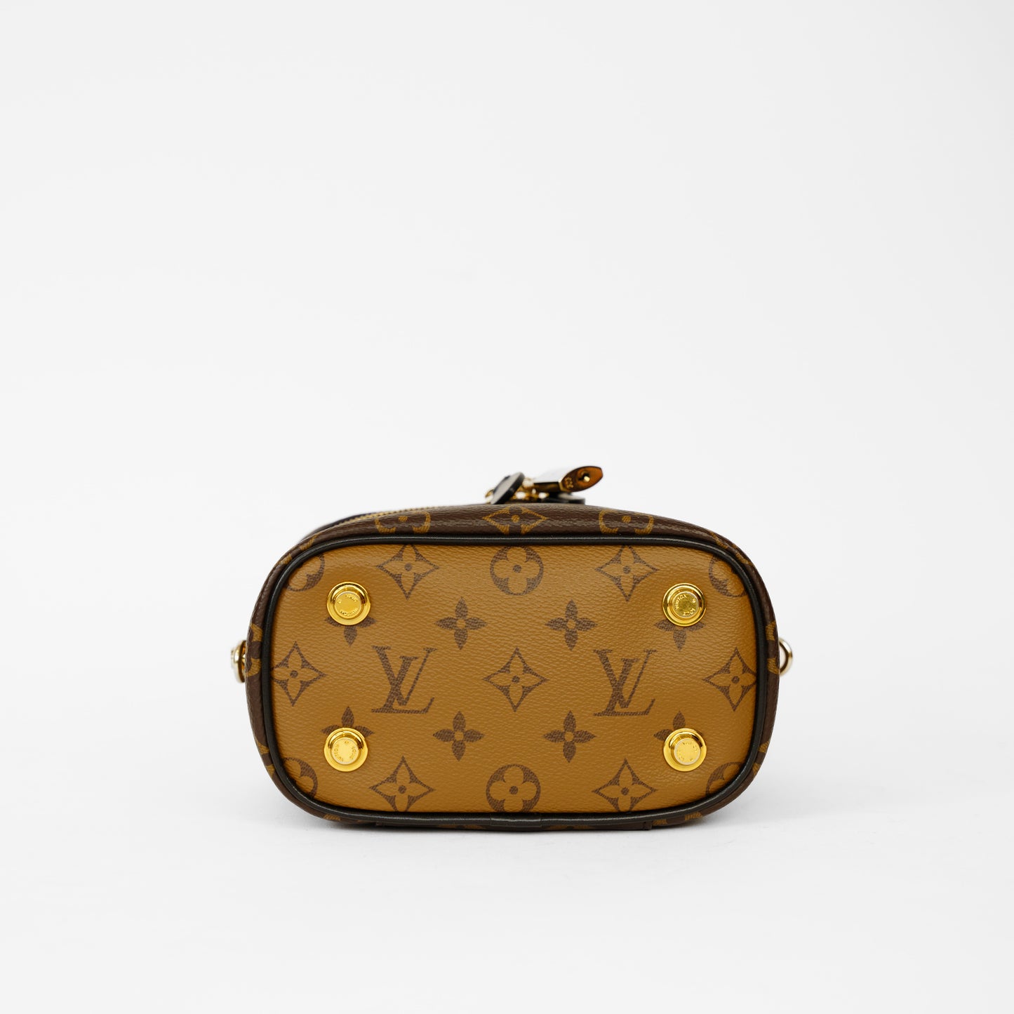 Louis Vuitton Vanity PM Chain Shoulder Bag Reverse Monogram 061125B2