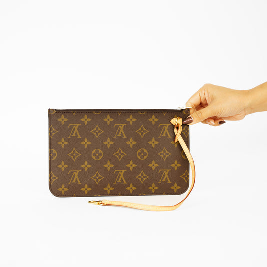 Louis Vuitton Neverfull Pouch in Monogram Canvas 061125B20