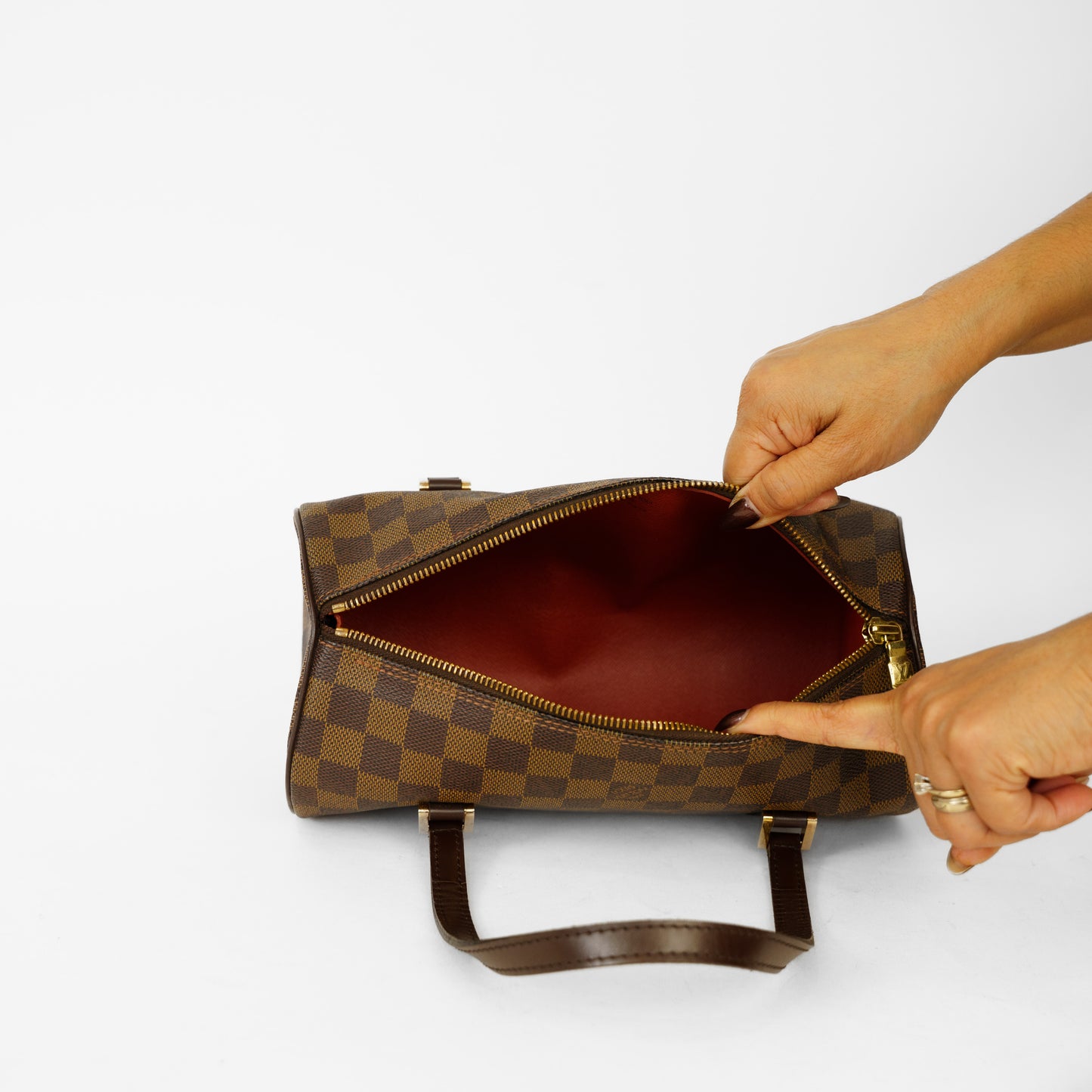 Louis Vuitton Papillon 26 in Damier Ebene Canvas 061125B29