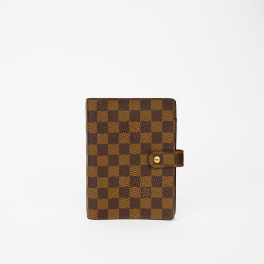 Louis Vuitton Agenda MM in Damier Ebene Canvas 061125B30