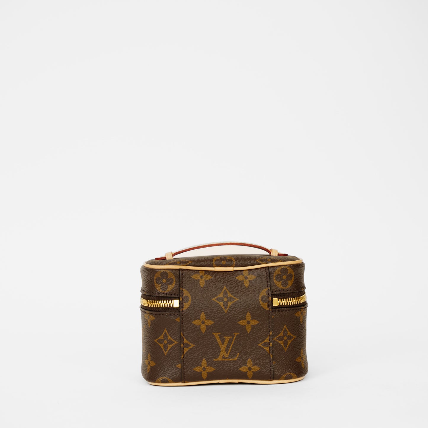 Louis Vuitton Nano Nice Monogram Canvas Cosmetic Makeup Bag 061125B1