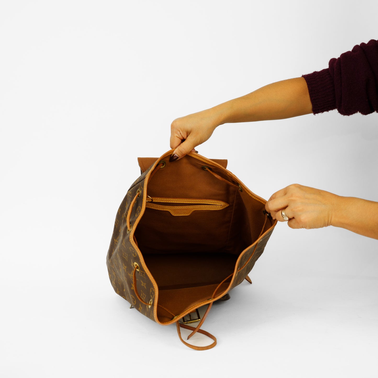 Louis Vuitton Montsouris Backpack GM in Monogram Canvas 061125B5