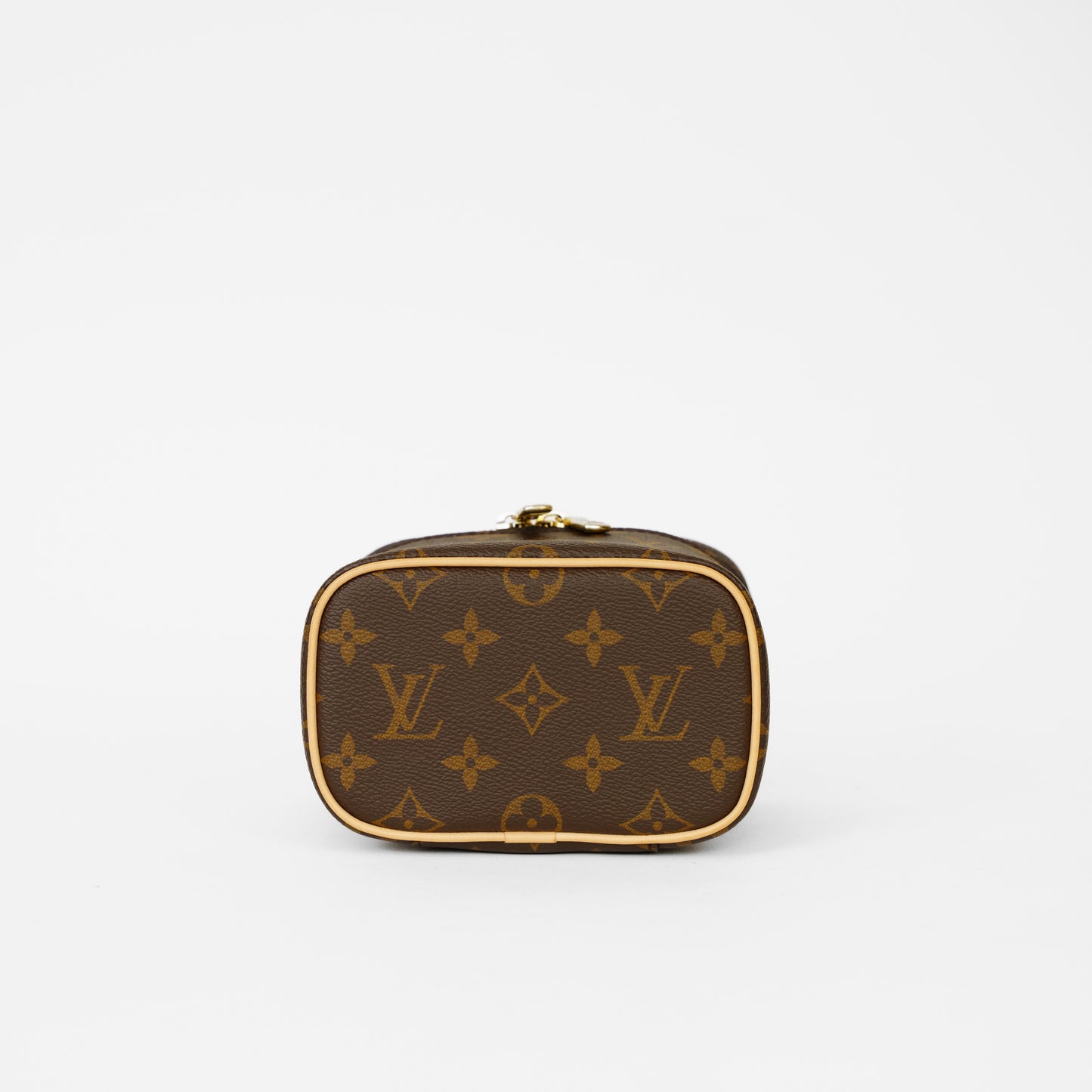 Louis Vuitton Nano Nice Monogram Canvas Cosmetic Makeup Bag 061125B1