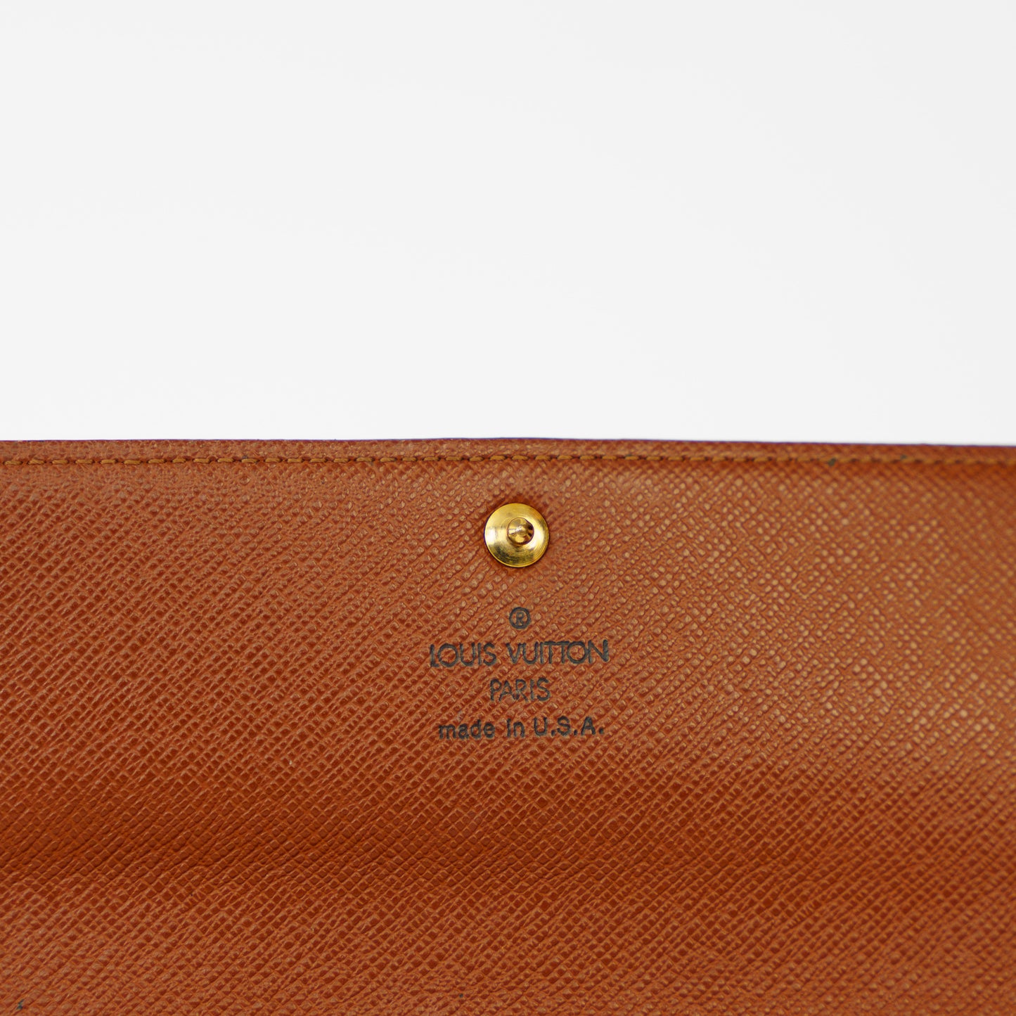 Louis Vuitton Vintage Wallet in Monogram Canvas 061125B11