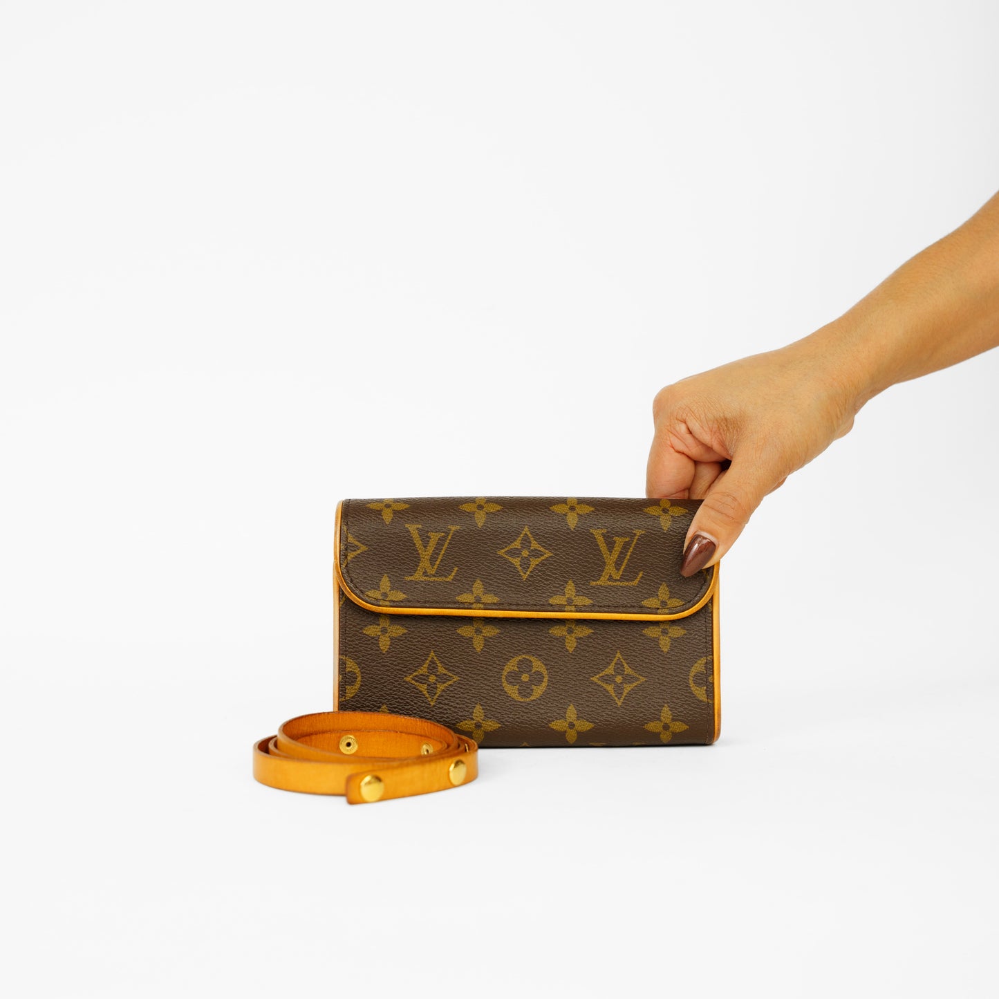 Louis Vuitton Florentine Pochette in Monogram Canvas 061125B12