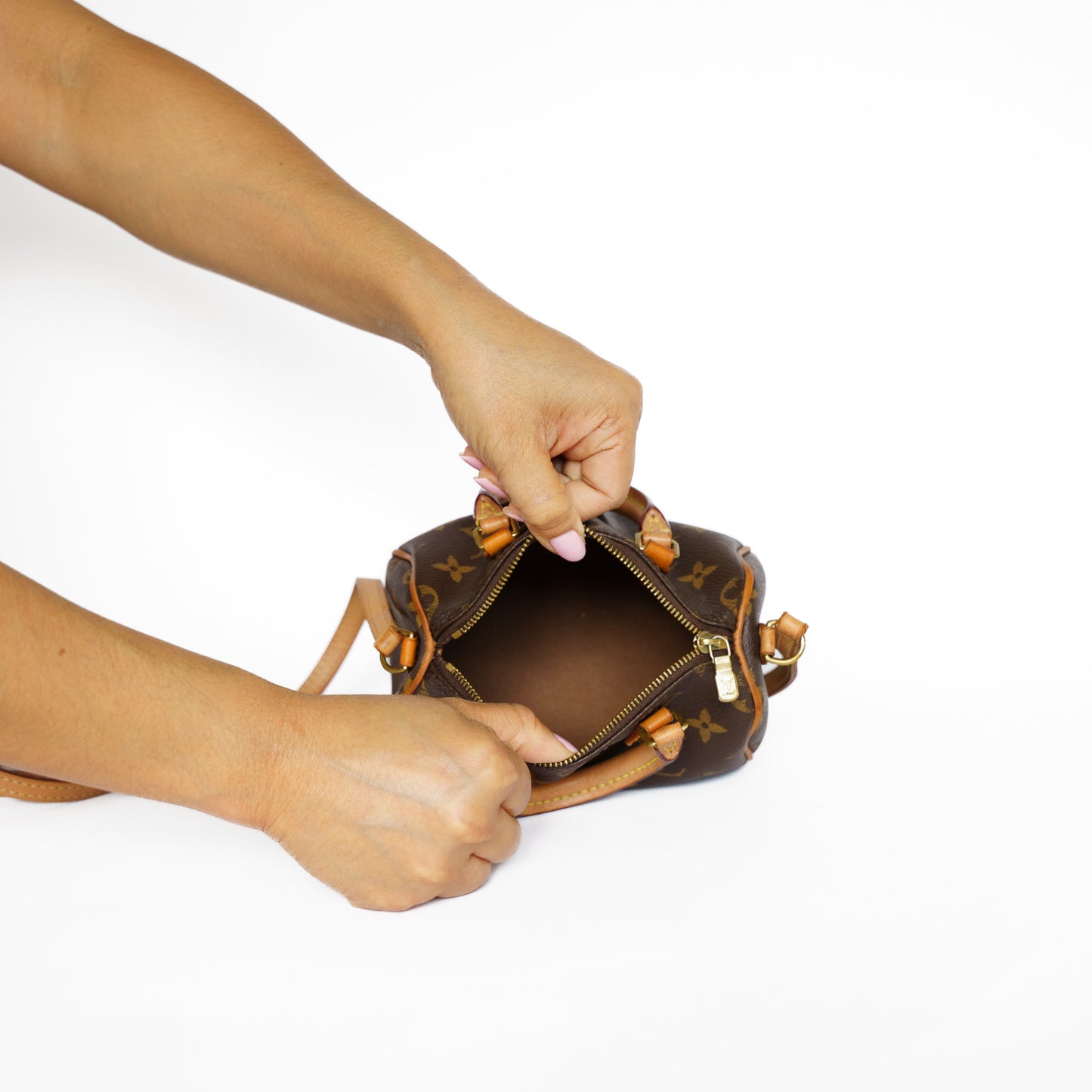 Louis Vuitton Nano Speedy in Monogram Canvas 131125B12