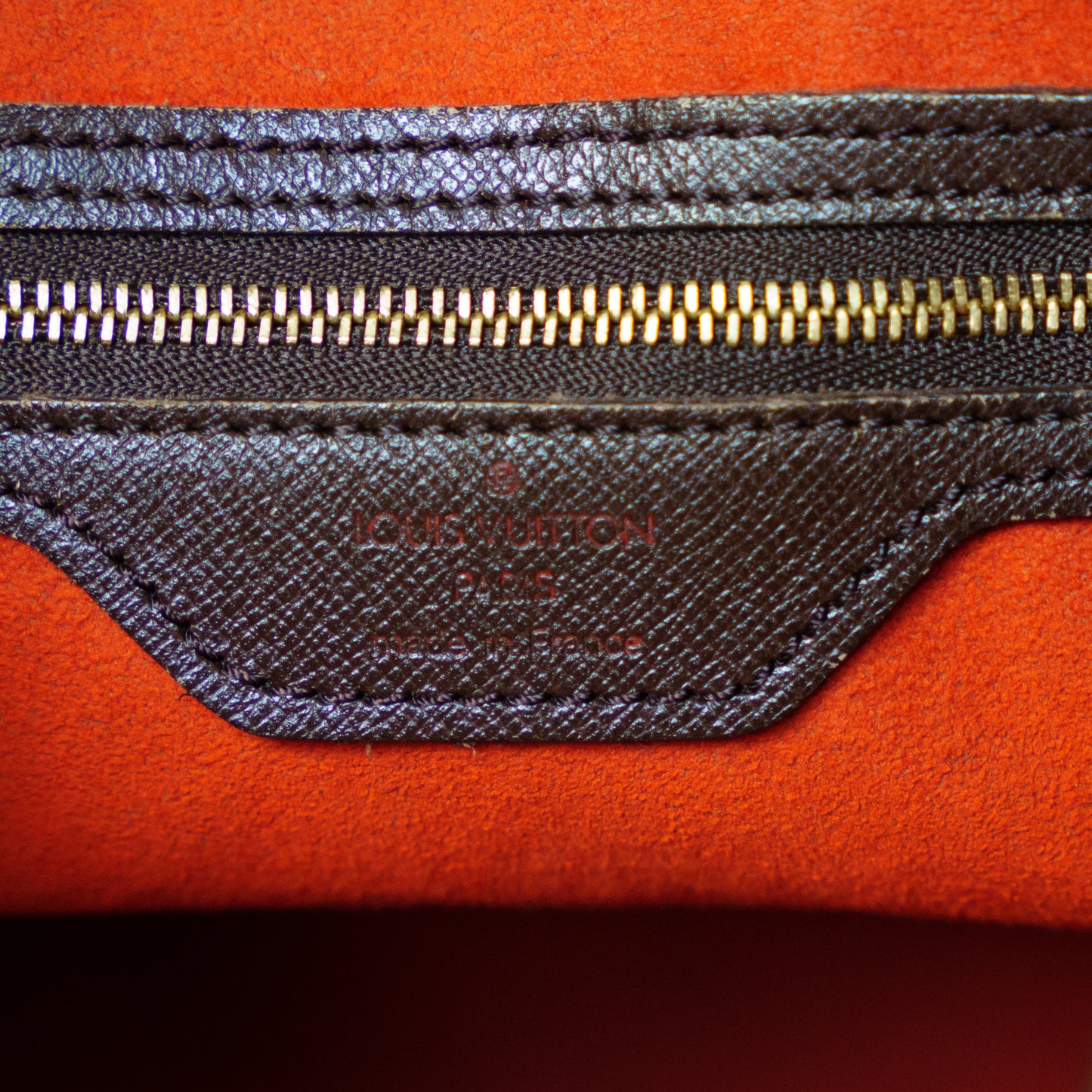 Louis Vuitton Bucket Bag and Pouch in Damier Ebene Canvas 131125B13