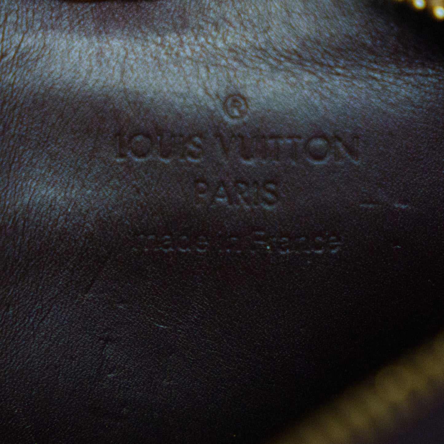 Louis Vuitton Key Pouch in Amarante Vernis Canvas 131125B21