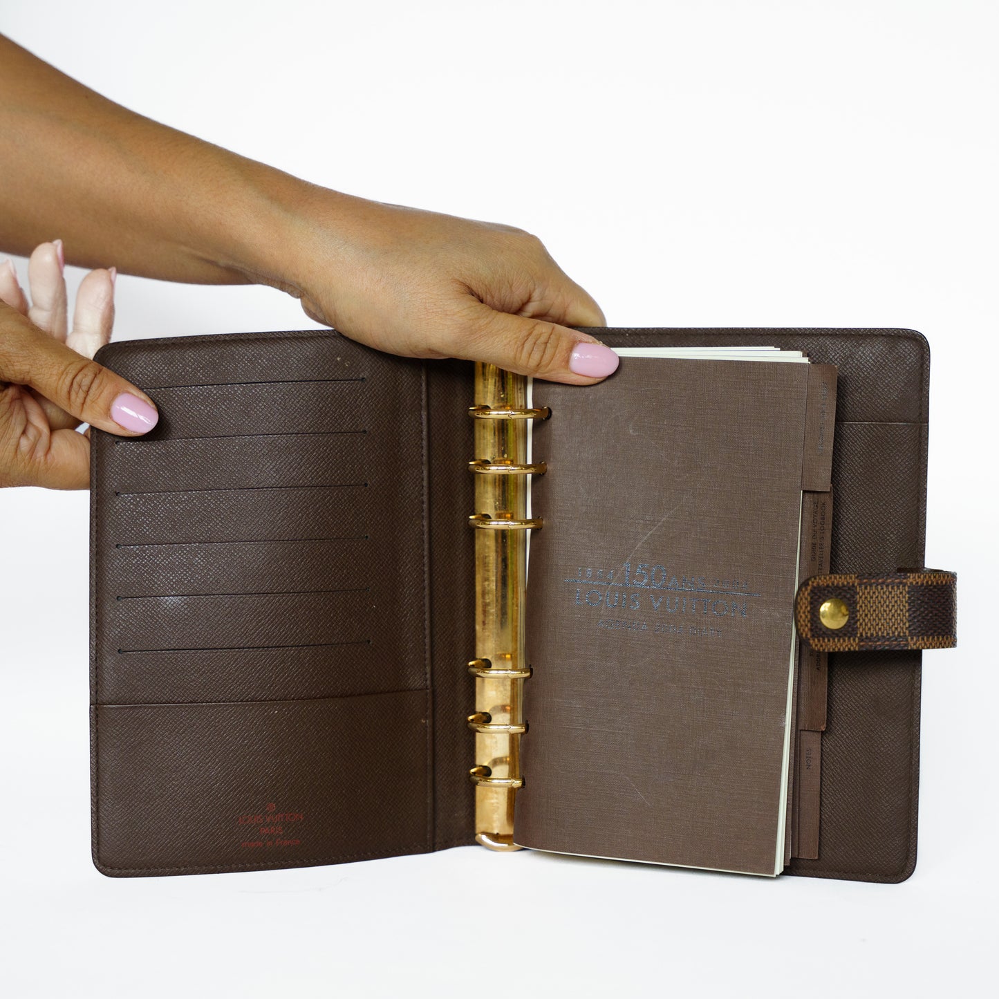 Louis Vuitton Agenda MM in Damier Ebene 131125B213