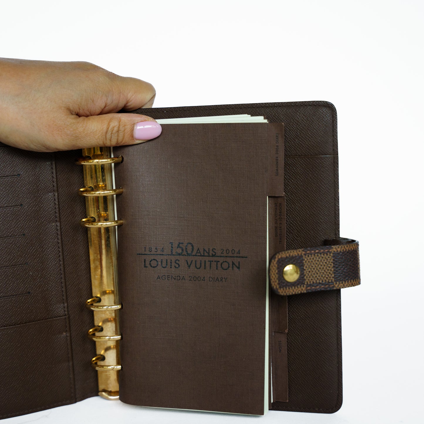 Louis Vuitton Agenda MM in Damier Ebene 131125B213