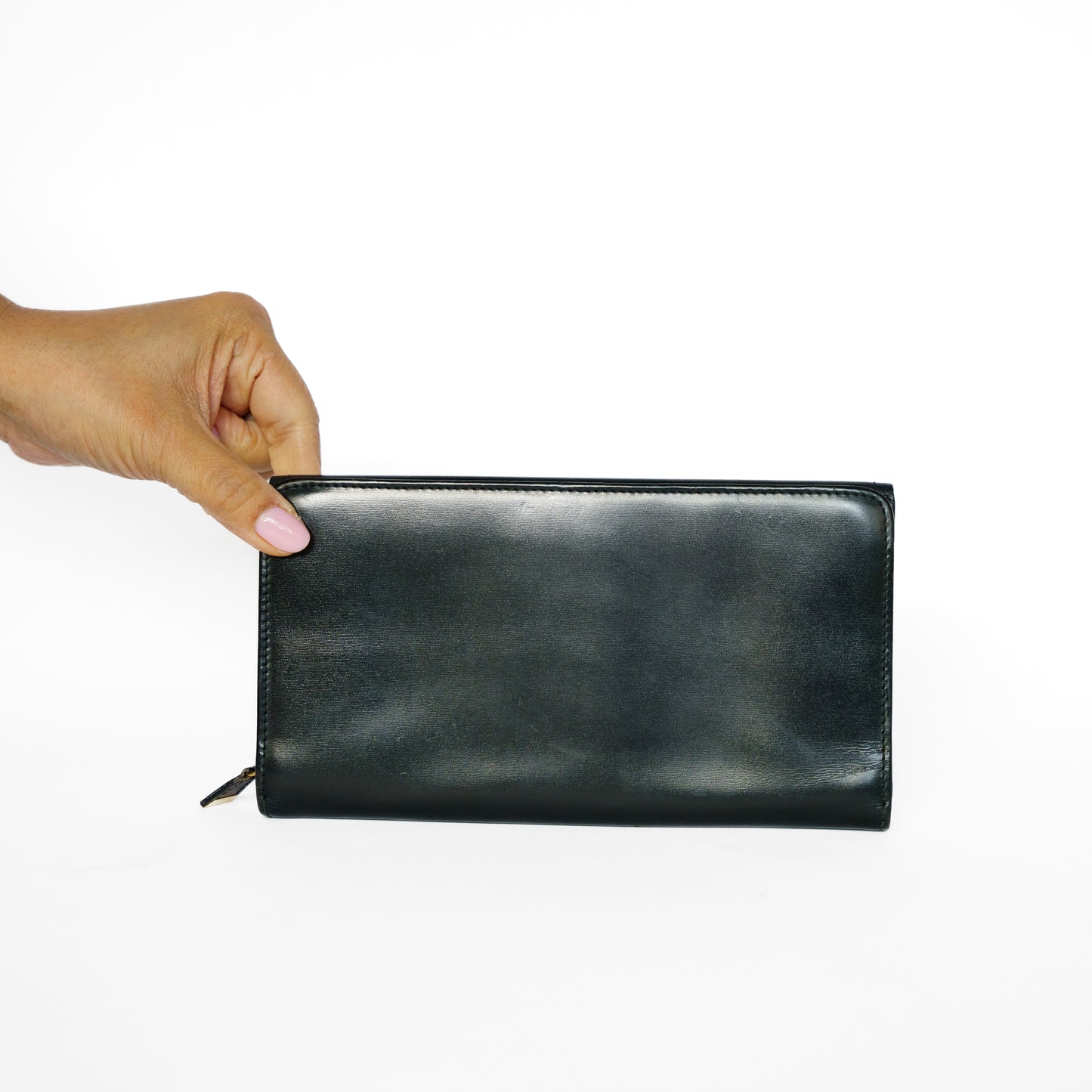 Loewe Wallet in Black Smooth Leather 131125B219