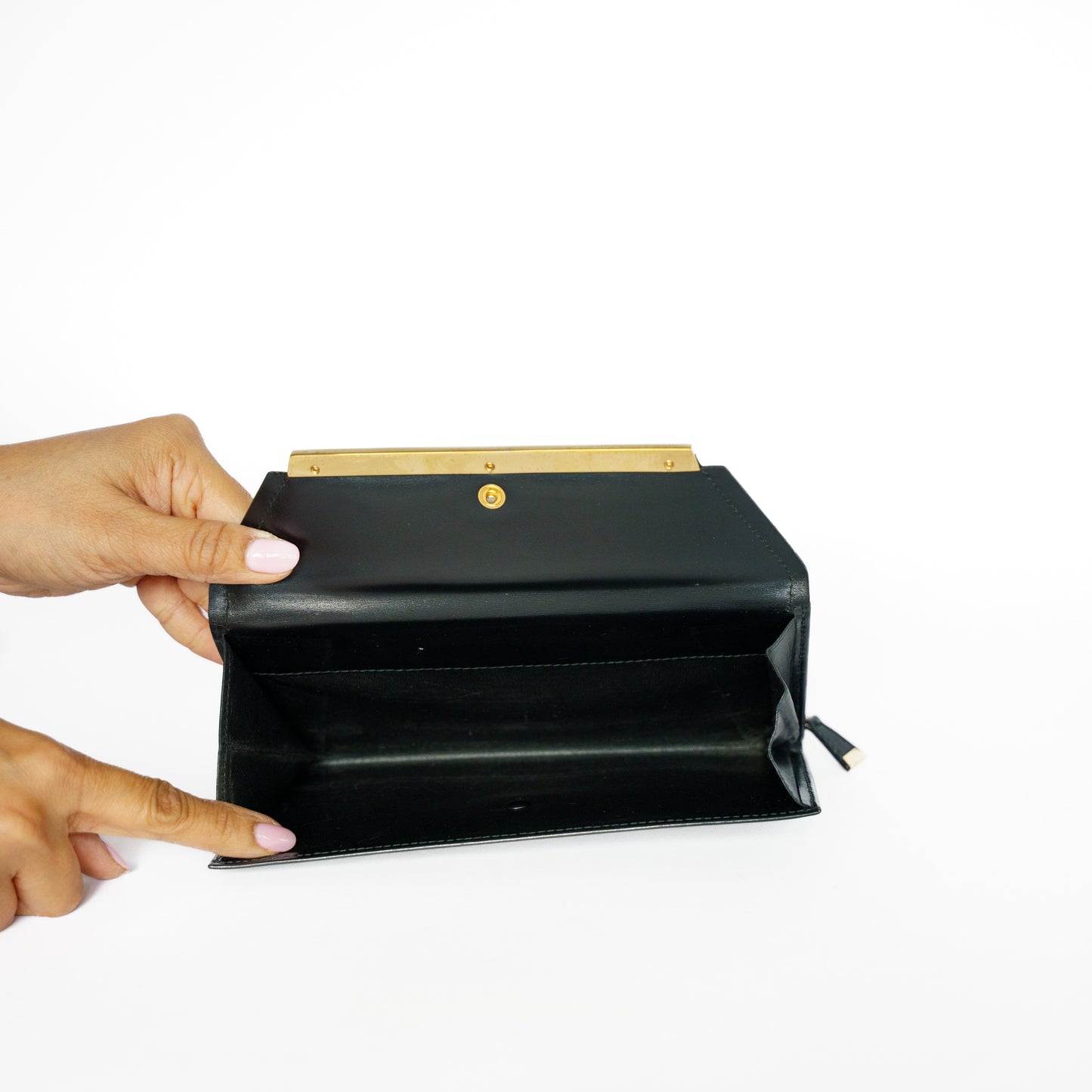 Loewe Wallet in Black Smooth Leather 131125B219