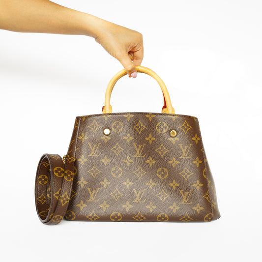 Louis Vuitton Montaigne BB in Monogram Canvas 131125B4