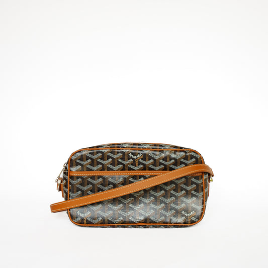 Goyard Cap-Vert PM Black and Tan Bag 131125B9