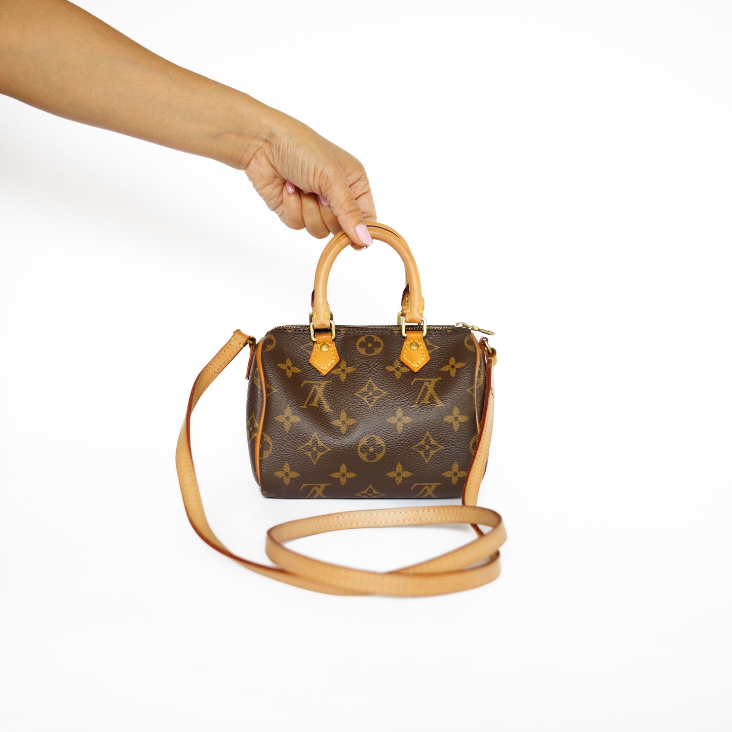 Louis Vuitton Nano Speedy in Monogram Canvas 131125B12