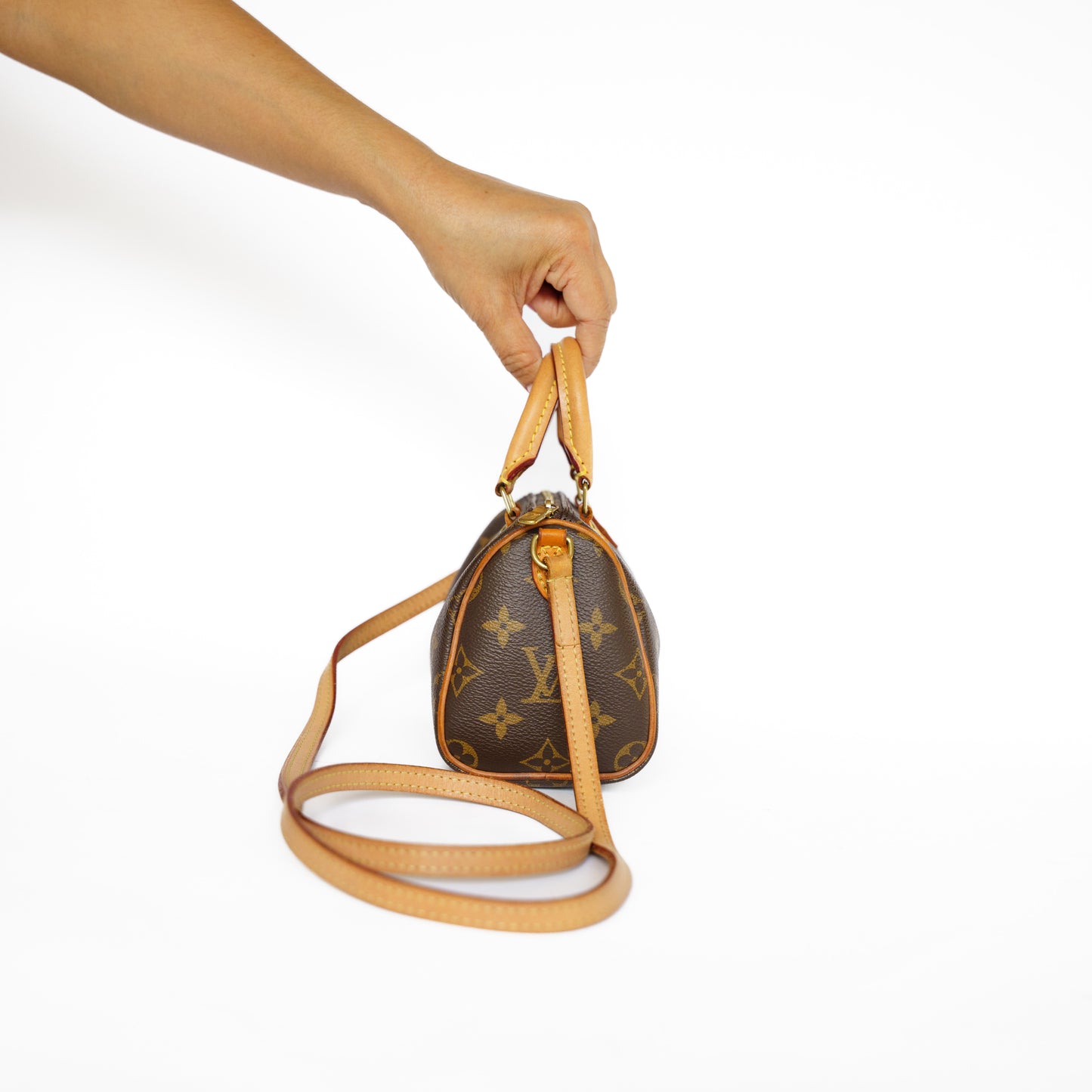 Louis Vuitton Nano Speedy in Monogram Canvas 131125B12