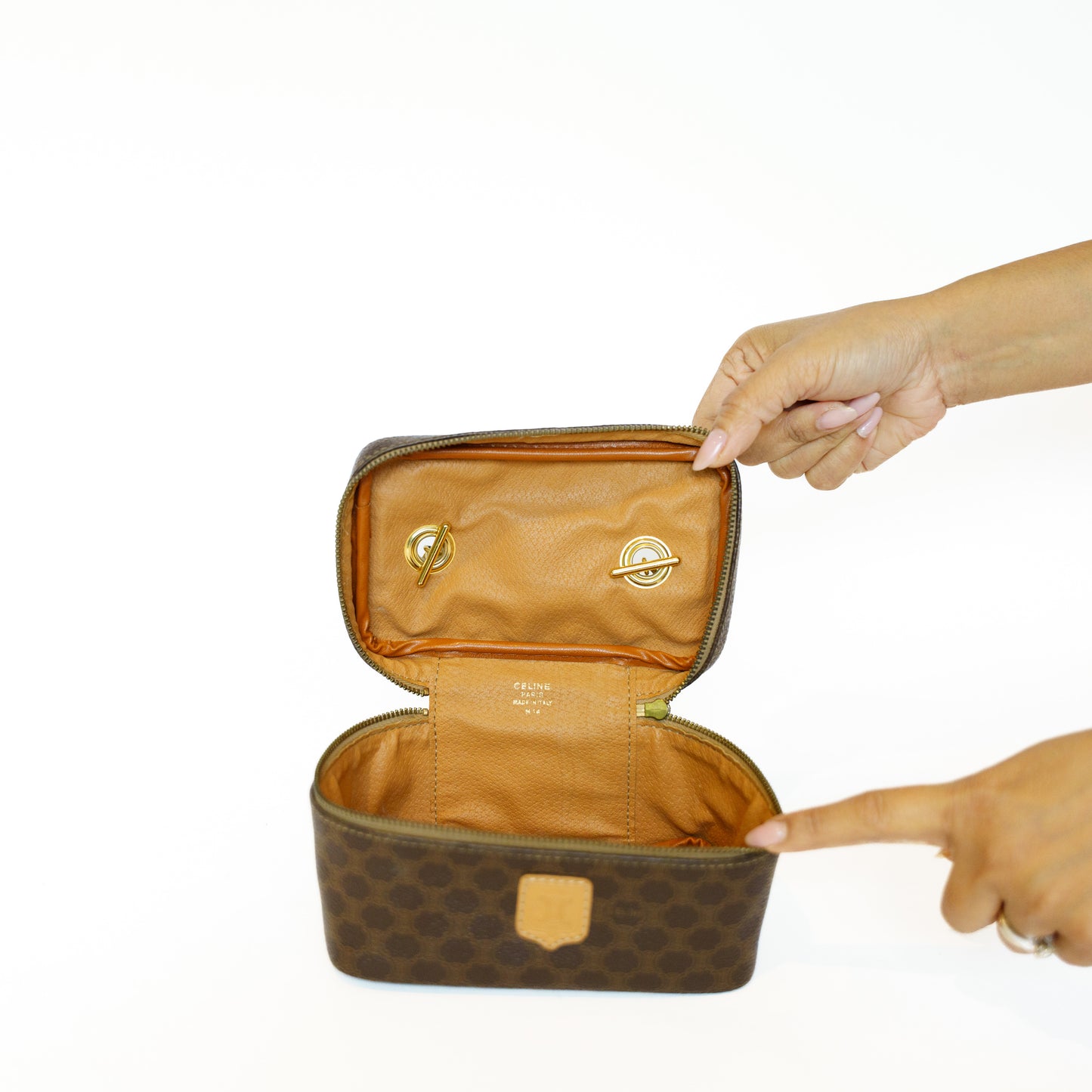 Celine Macadam Blason Vanity Bag