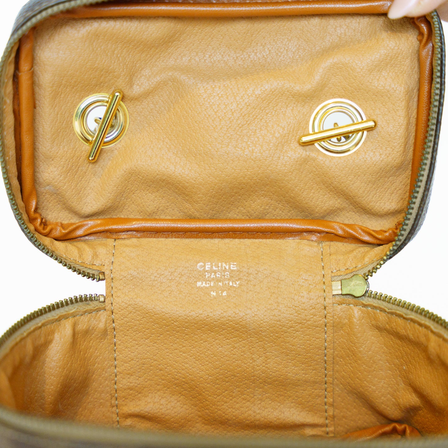 Celine Macadam Blason Vanity Bag