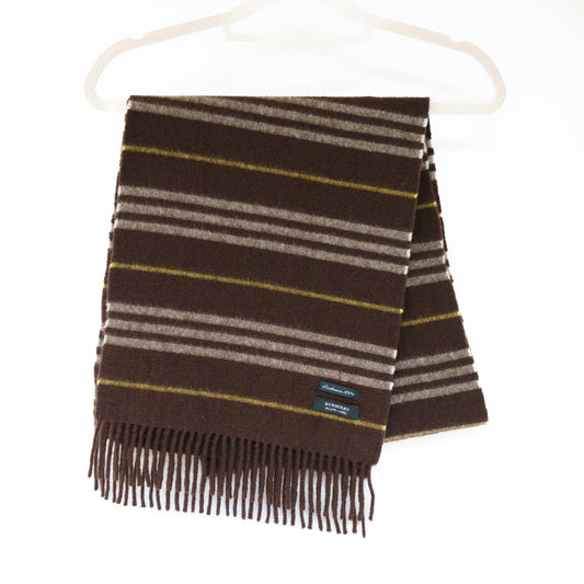 Burberry Brown Scarf in Chocolate Brown