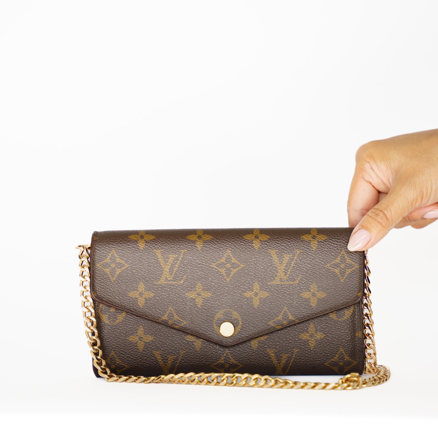 Louis Vuitton 2019 Sarah Wallet in Monogram Canvas CA4119