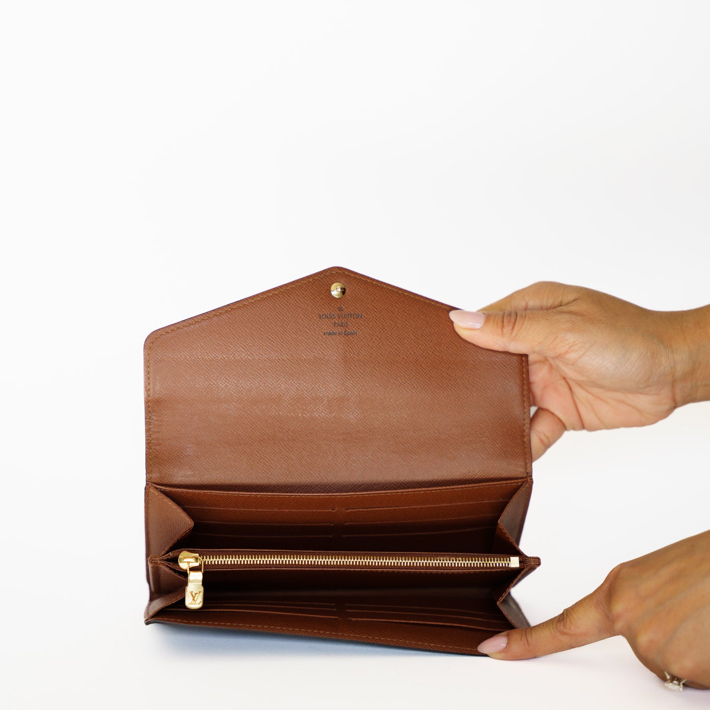 Louis Vuitton 2019 Sarah Wallet in Monogram Canvas CA4119