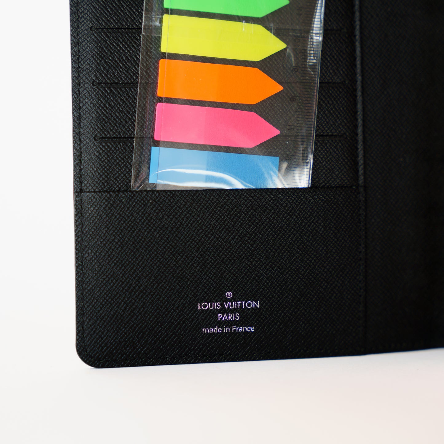 Louis Vuitton 2014 Agenda MM in Black Epi Leather