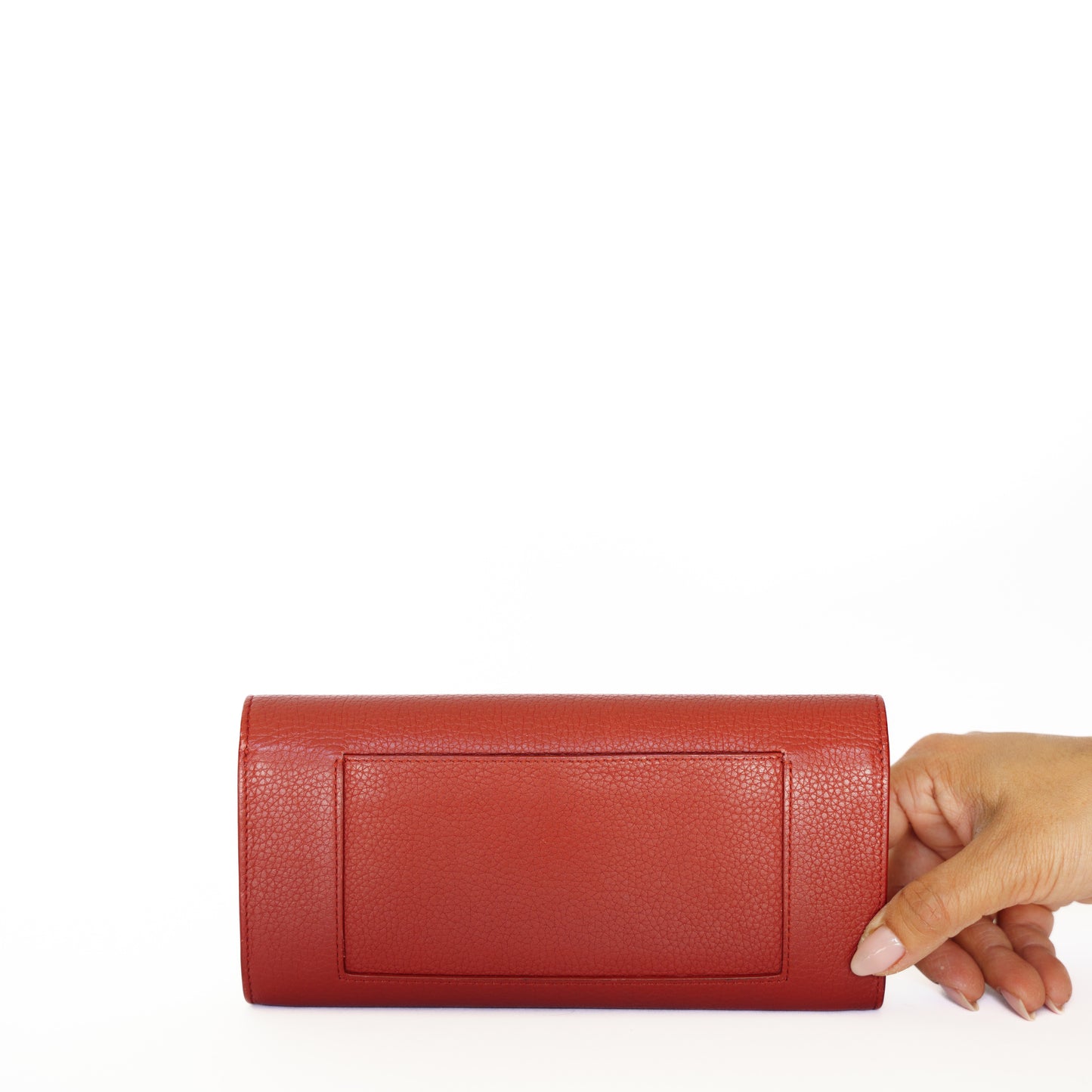 Celine Long Wallet in Dark Red 250925B192