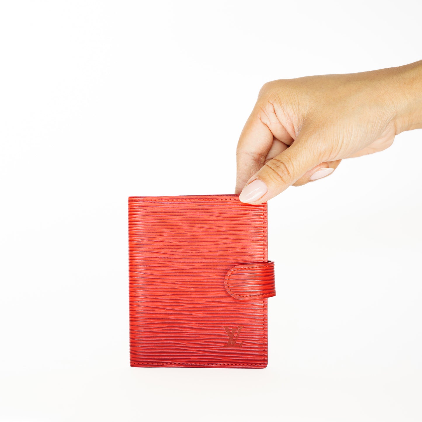 Louis Vuitton Red Epi Card Holder in Red 221025B94