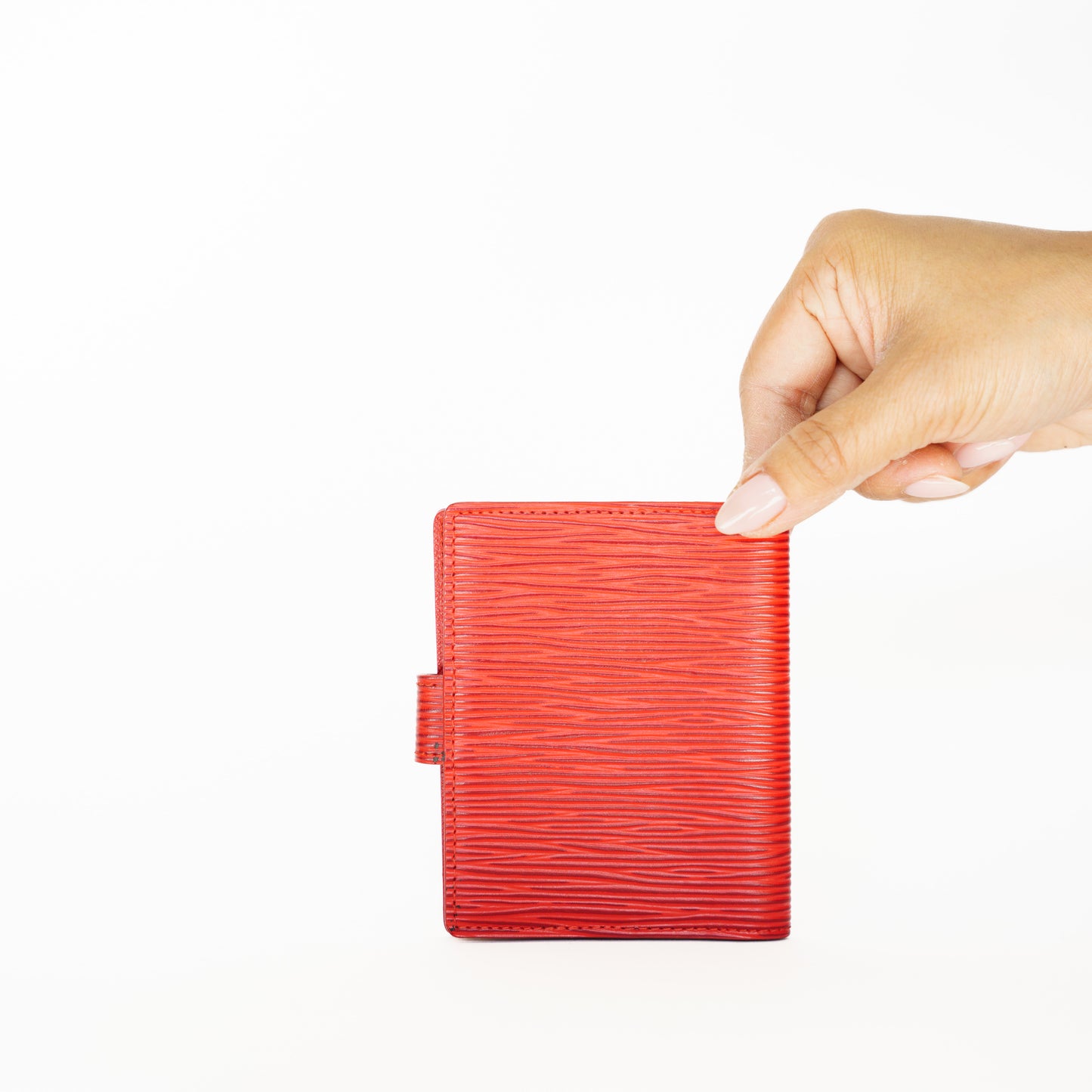 Louis Vuitton Red Epi Card Holder in Red 221025B94