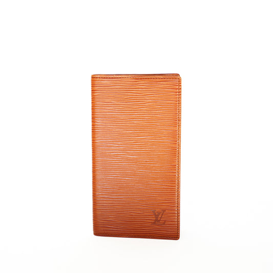 Louis Vuitton Bifold Epi Long Wallet in Brown 250925B206