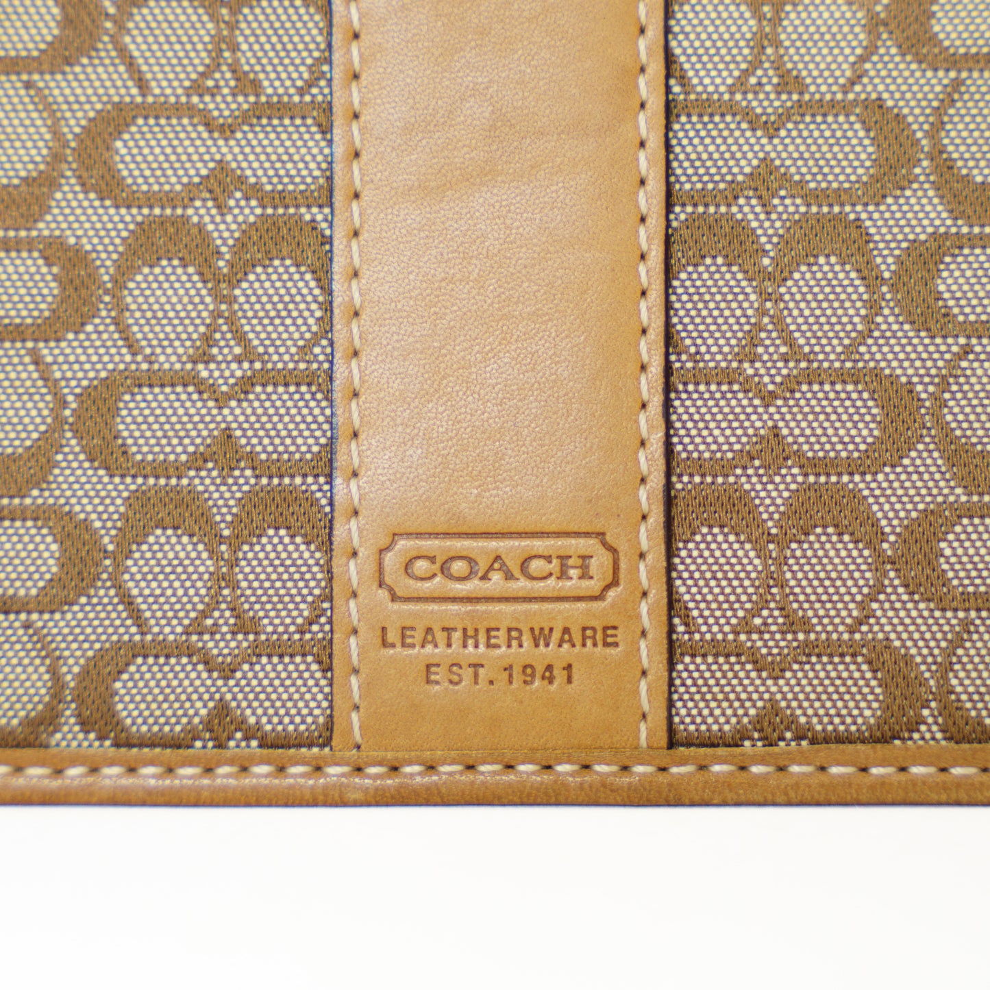 Coach Bifold Long Wallet in Light Brown