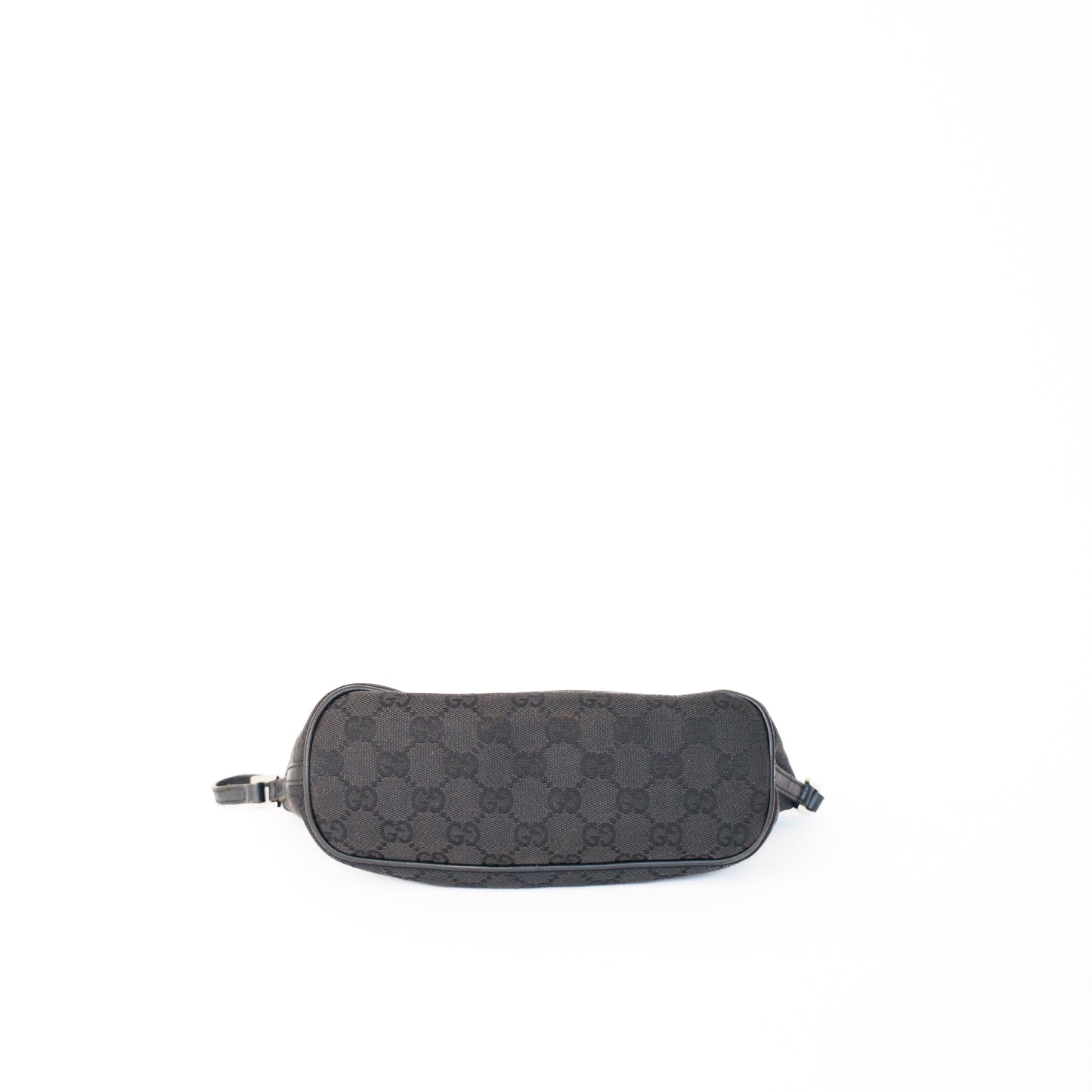 Gucci Boat Bag in Black Canvas 290126B11