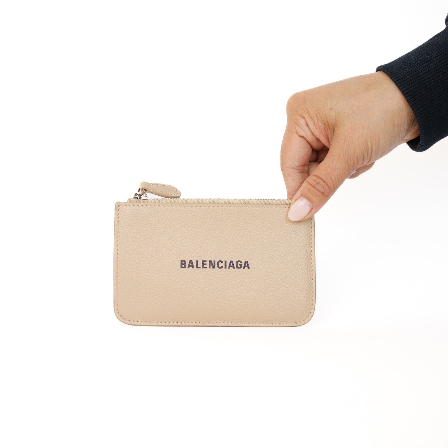 Balenciaga Zippered Card Coin Purse 290126B24