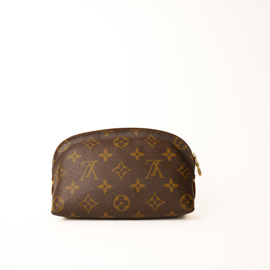 Louis Vuitton Cosmetic Pouch PM in Monogram Canvas 260126B02