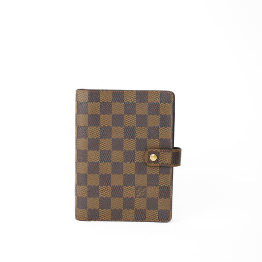 Louis Vuitton Agenda MM in Damier Ebene 290126B04