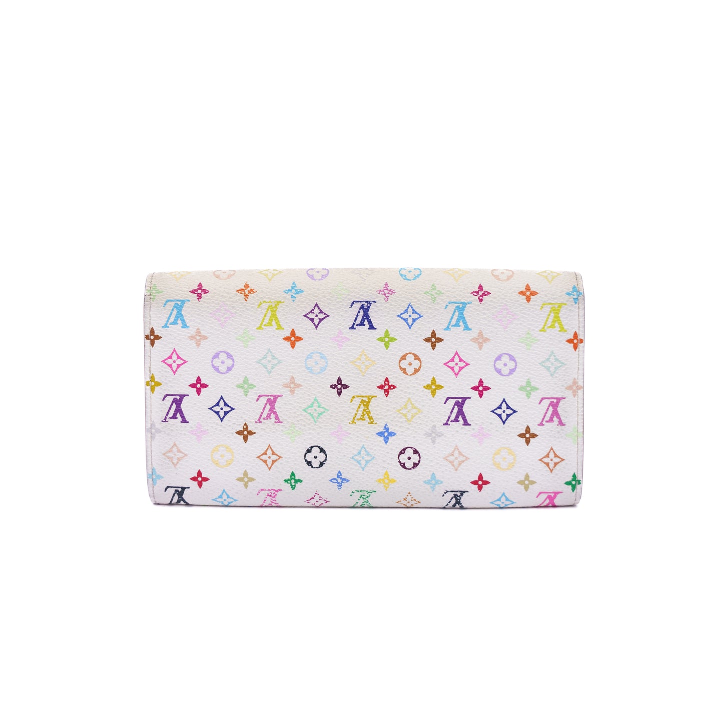 Louis Vuitton Sarah Wallet X Takashi Murakami White multicolor TH0074 260226BX09