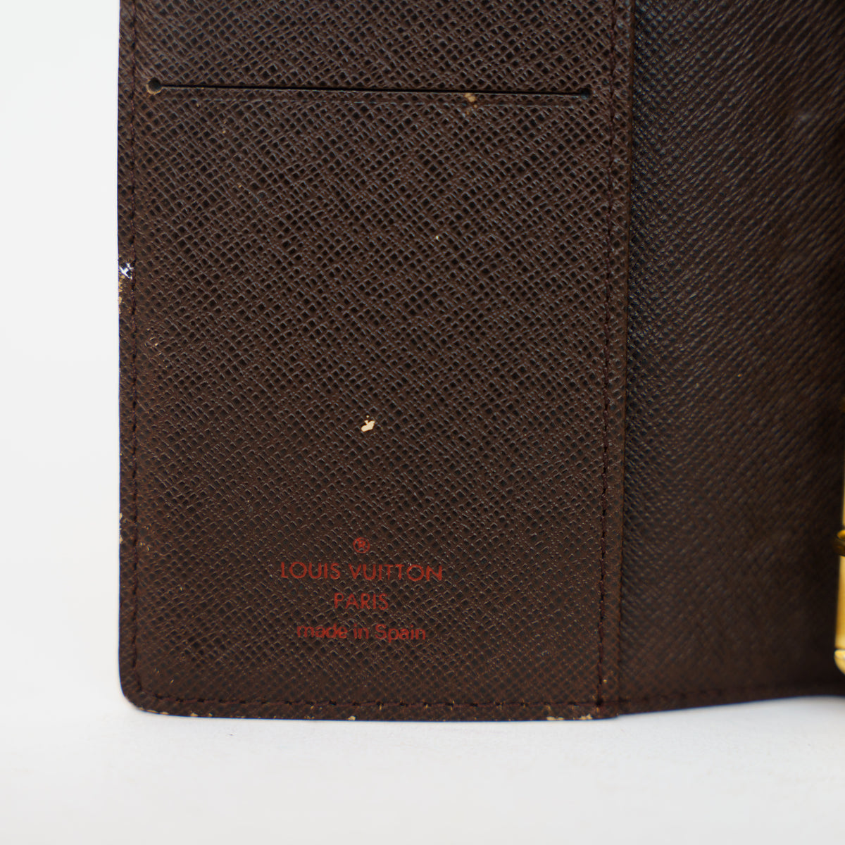 Louis Vuitton 2002 Agenda PM in Damier Ebene 010926Y27