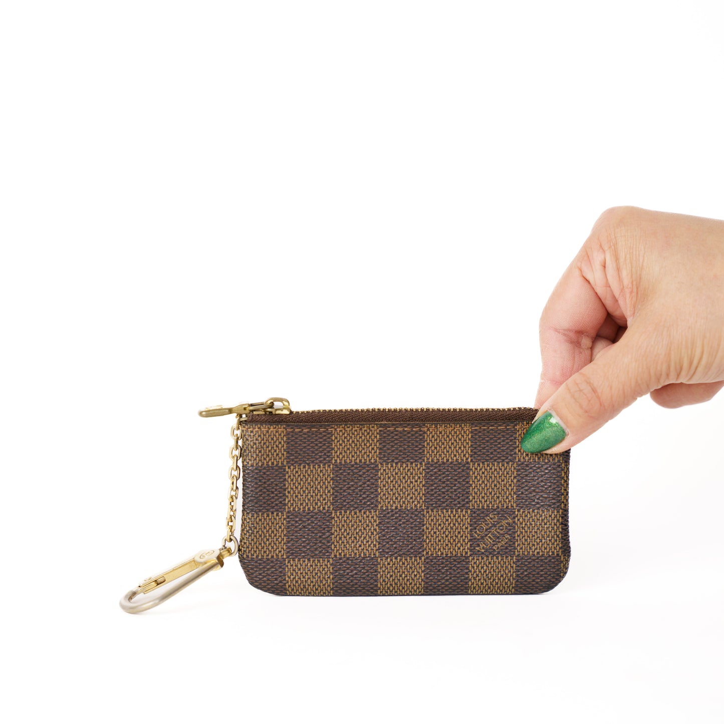 Louis Vuitton Key Cles Pouch in Damier Ebene 060125B26