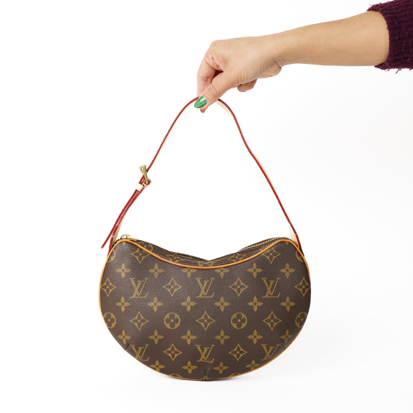 Louis Vuitton Croissant PM Bag in Monogram 060125B07