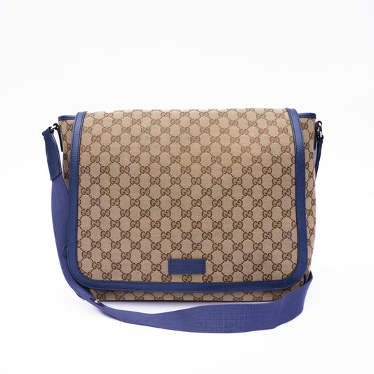 Gucci Canvas Changing Bag Messenger Bag