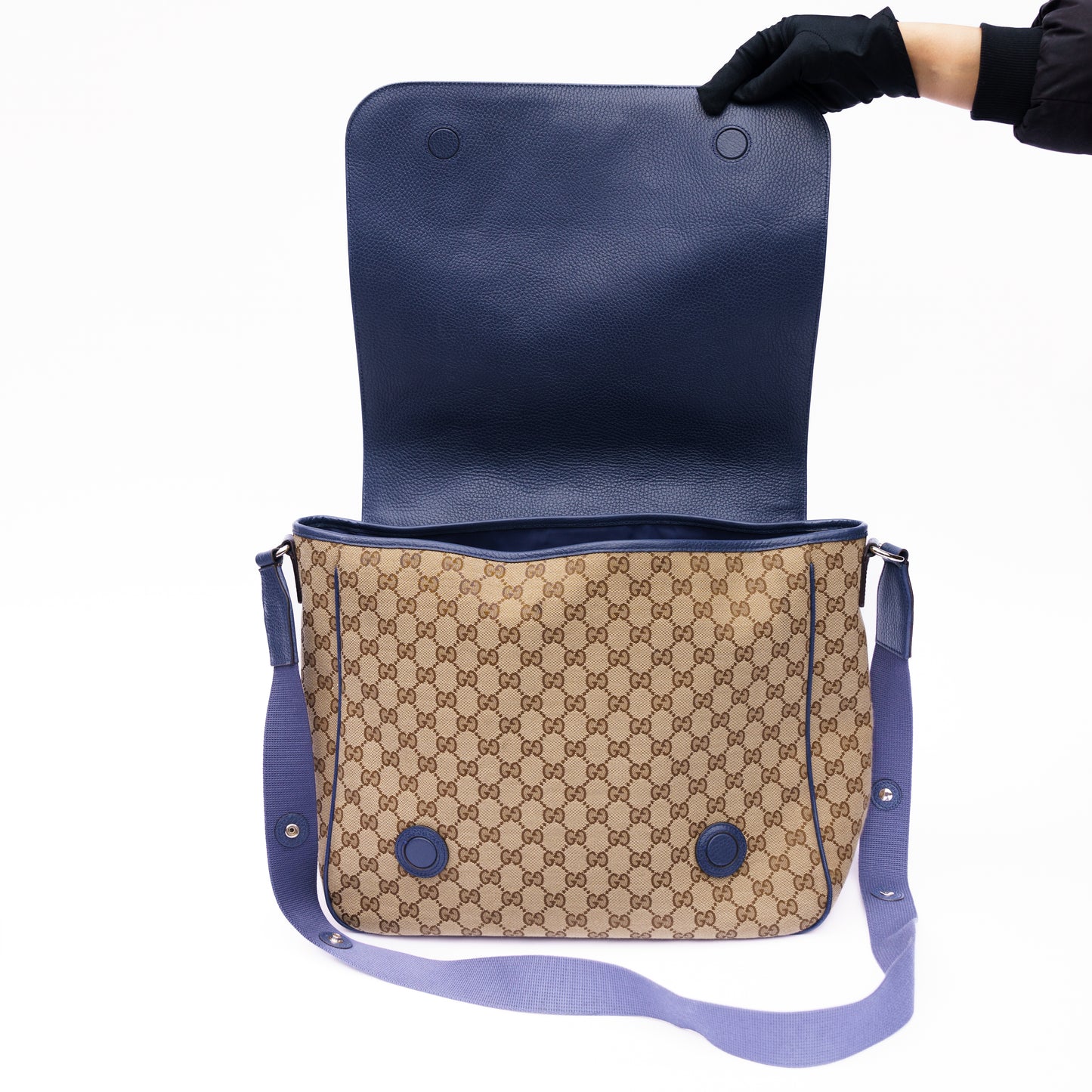 Gucci Canvas Changing Bag Messenger Bag
