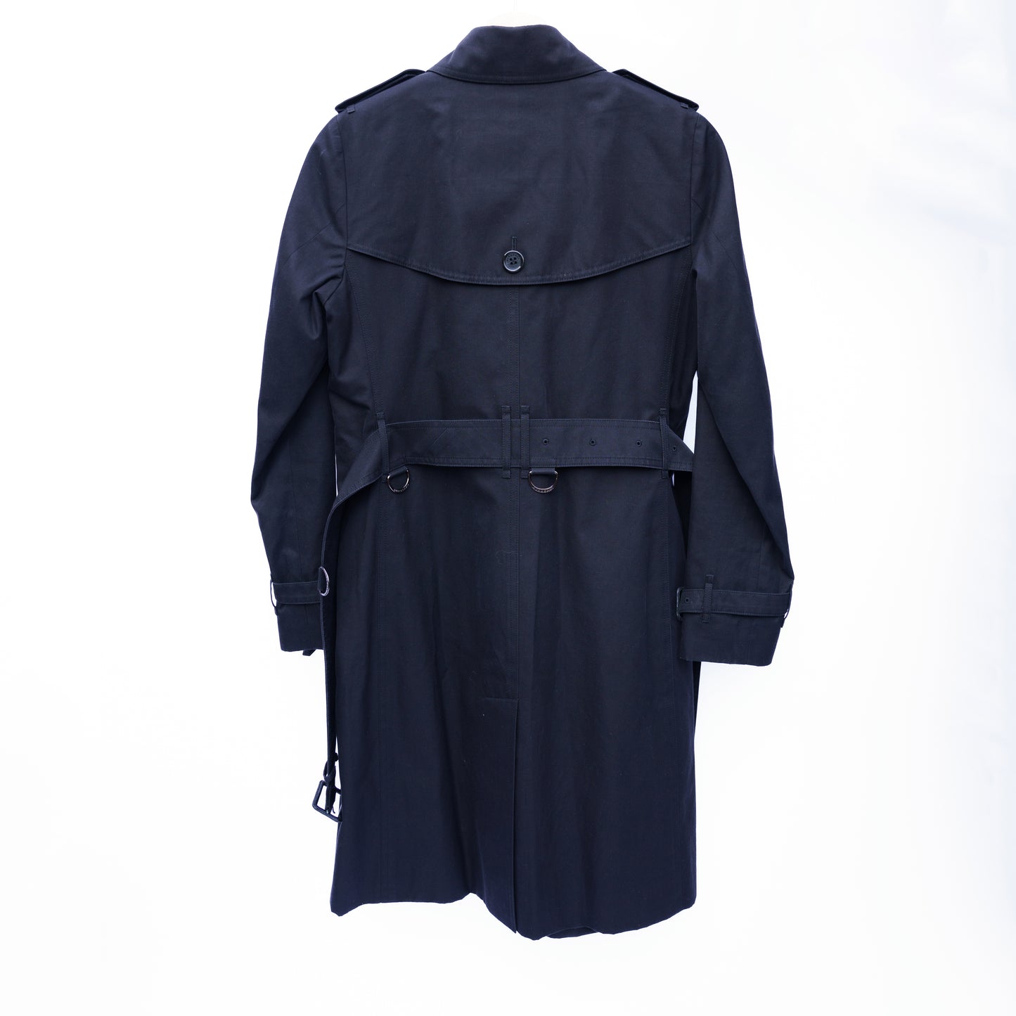 Burberry Women's Trench Coat in Black Size 36