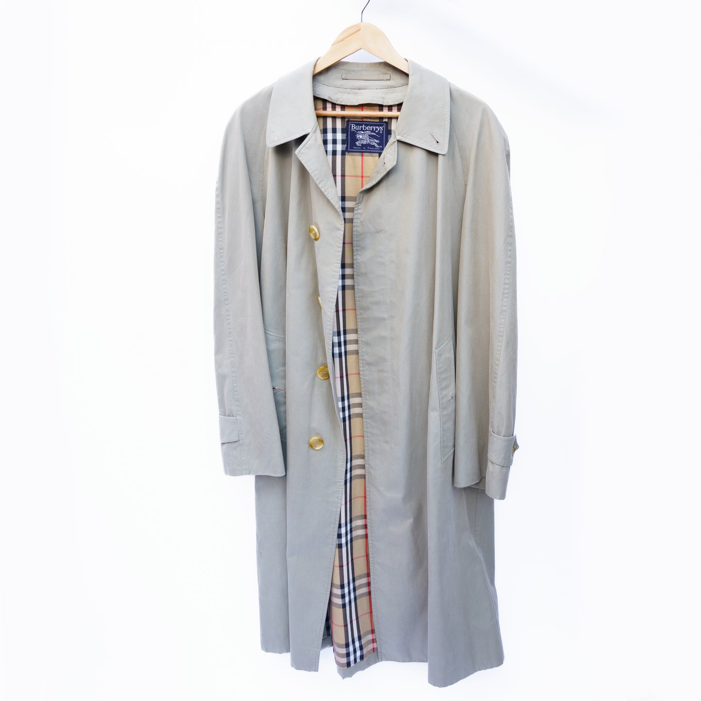 Burberry Women's Single Breasted Trench Coat Mac