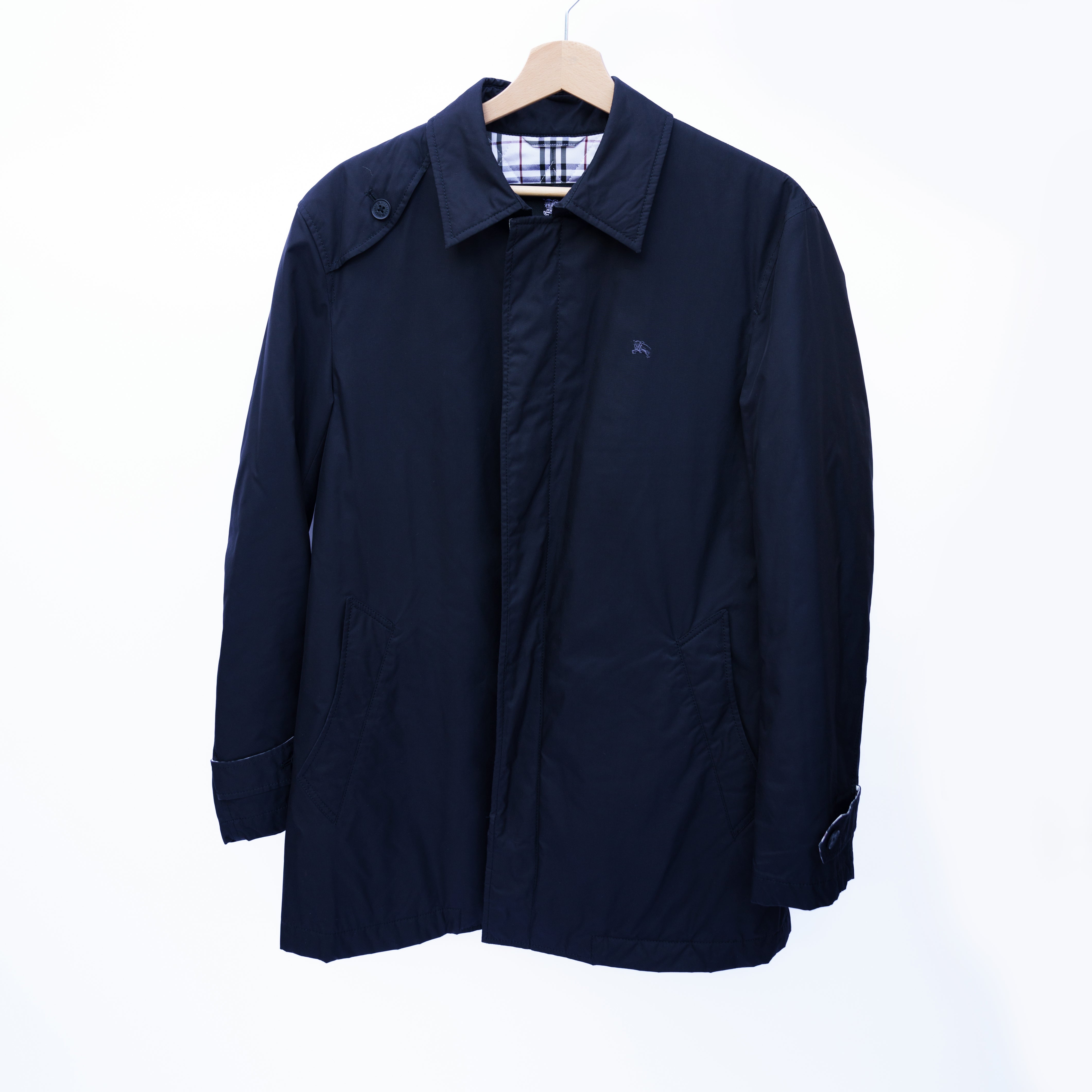 BURBERRY BLACKLABEL BMA35-507-44チェスターコート Burberry Mens Black Label Coat Medium – Bags Chase