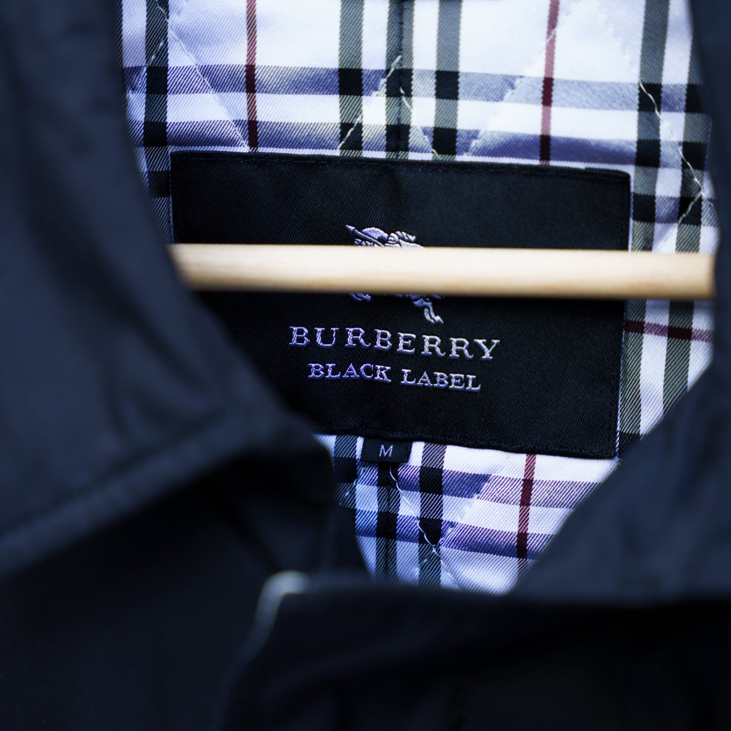 Burberry Mens Black Label Coat Medium
