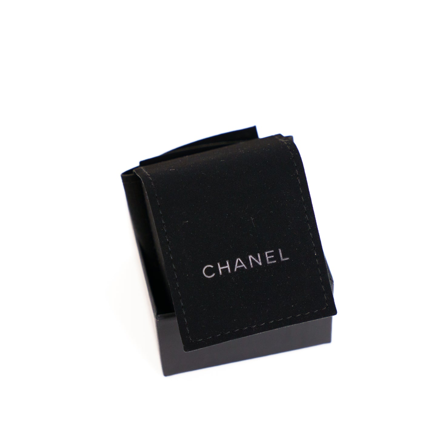 Chanel Embellished CC Logo Drop Earrings